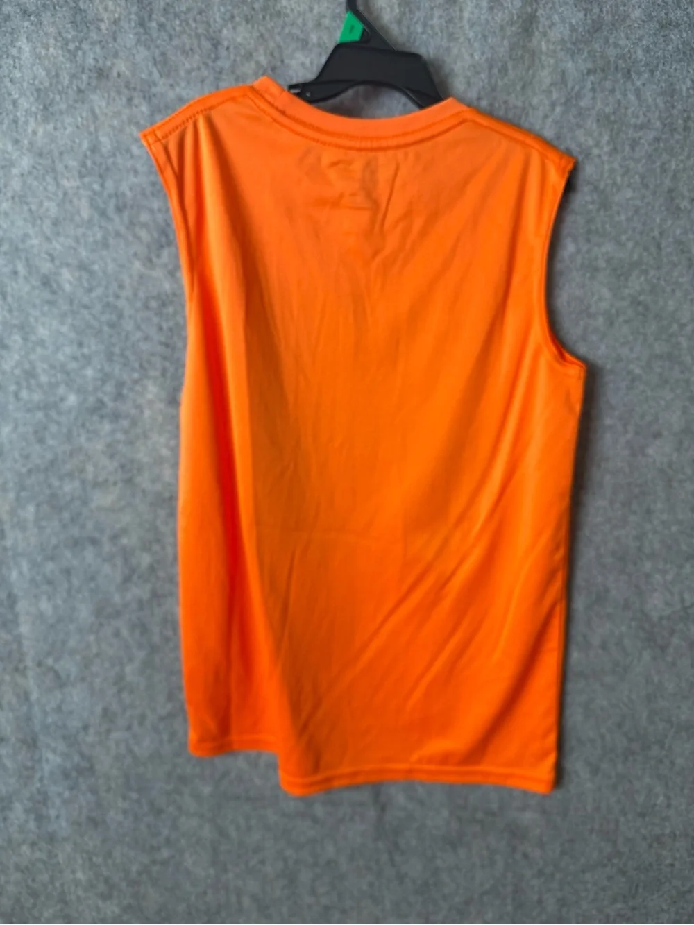 Champion Youth Medium Orange Soccer Graphic Sleeveless Performance Tank Nwt